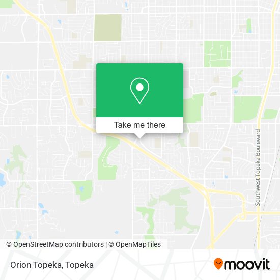 Orion Topeka map