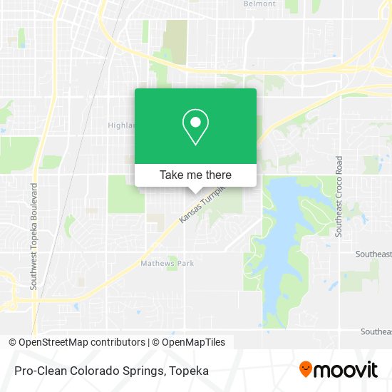 Pro-Clean Colorado Springs map