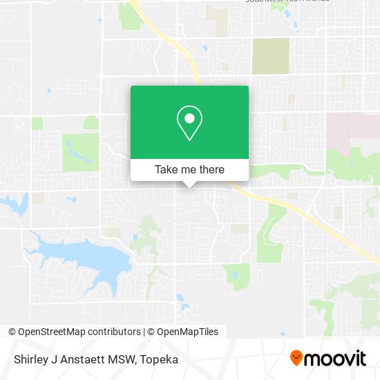 Shirley J Anstaett MSW map