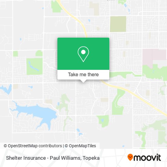 Shelter Insurance - Paul Williams map