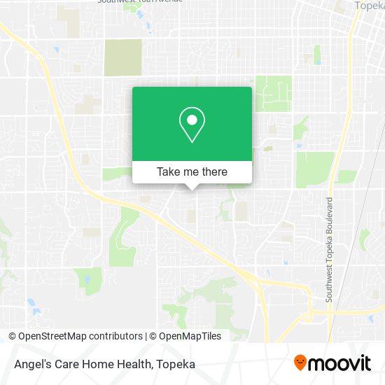 Angel's Care Home Health map
