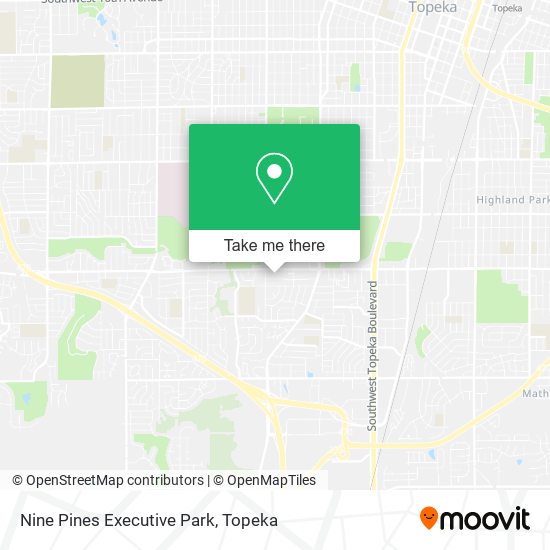 Nine Pines Executive Park map