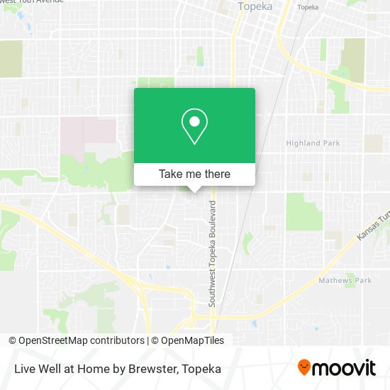 Live Well at Home by Brewster map
