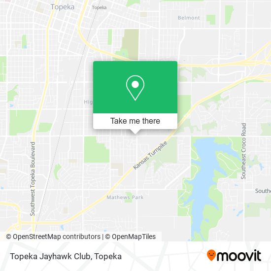 Mapa de Topeka Jayhawk Club
