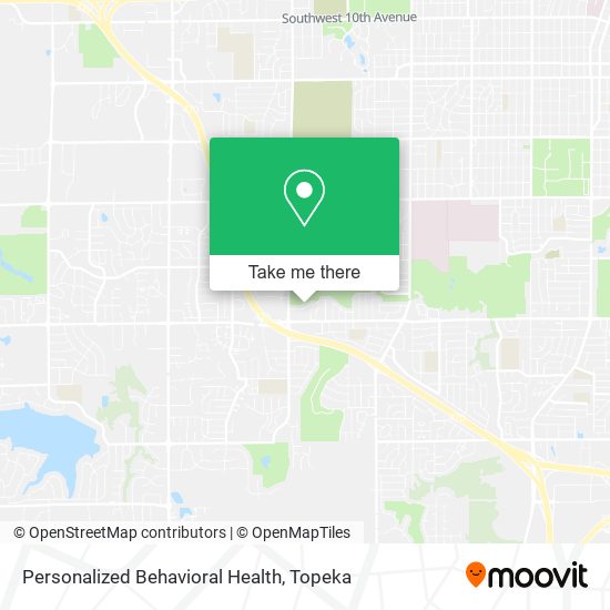 Personalized Behavioral Health map