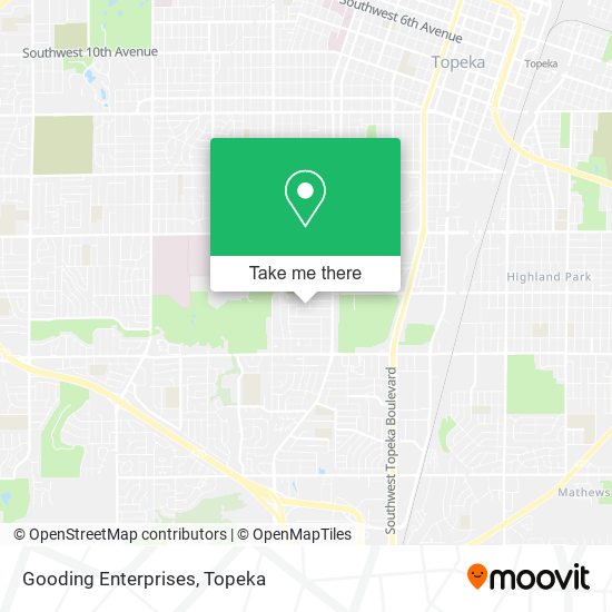 Gooding Enterprises map