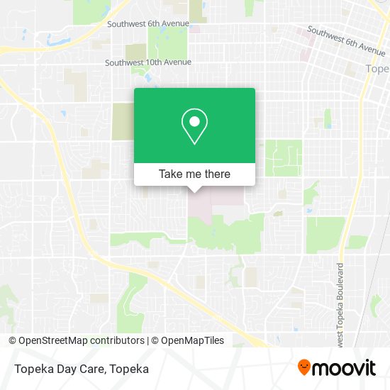 Topeka Day Care map