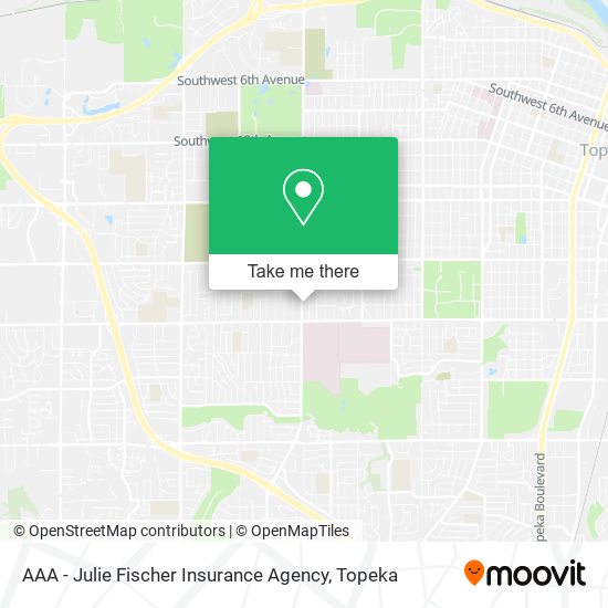 AAA - Julie Fischer Insurance Agency map