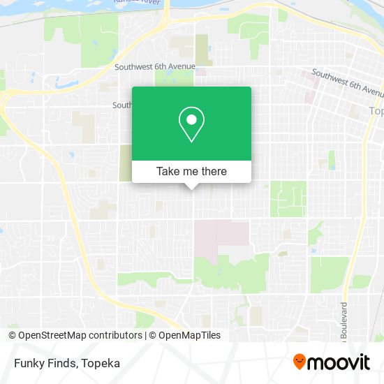 Funky Finds map