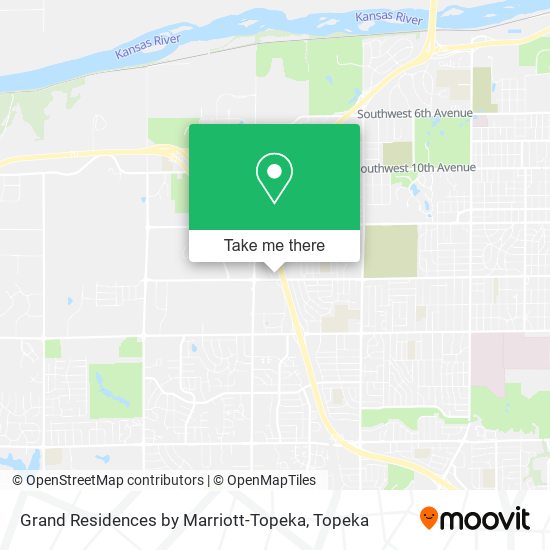 Grand Residences by Marriott-Topeka map