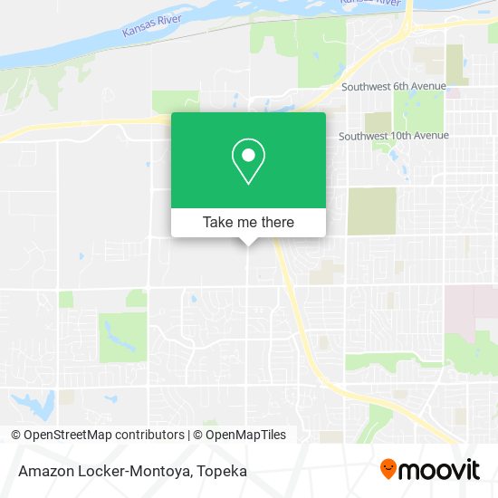 Amazon Locker-Montoya map