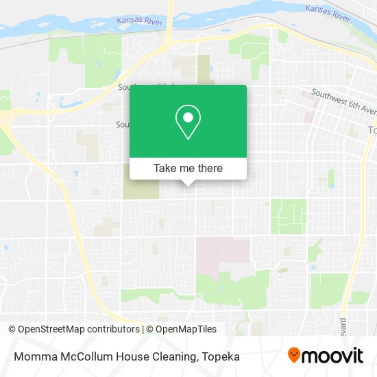 Momma McCollum House Cleaning map