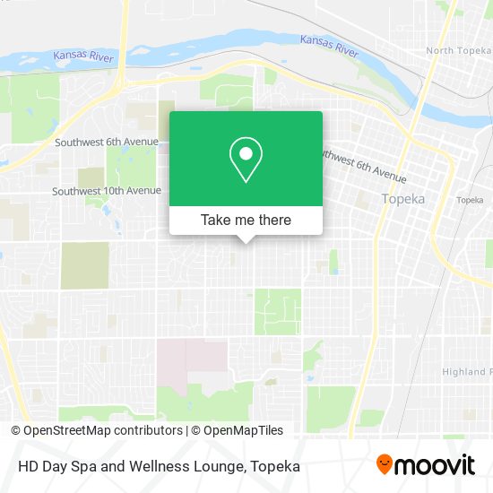 HD Day Spa and Wellness Lounge map