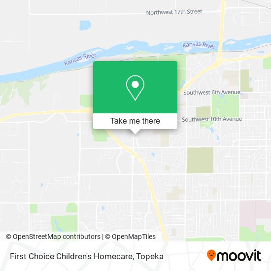 First Choice Children's Homecare map
