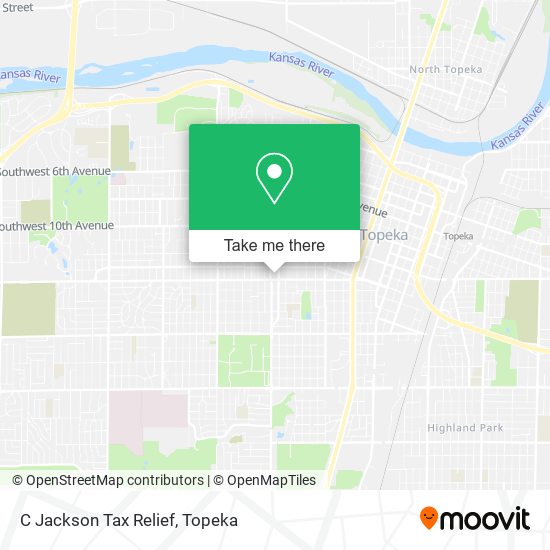 C Jackson Tax Relief map