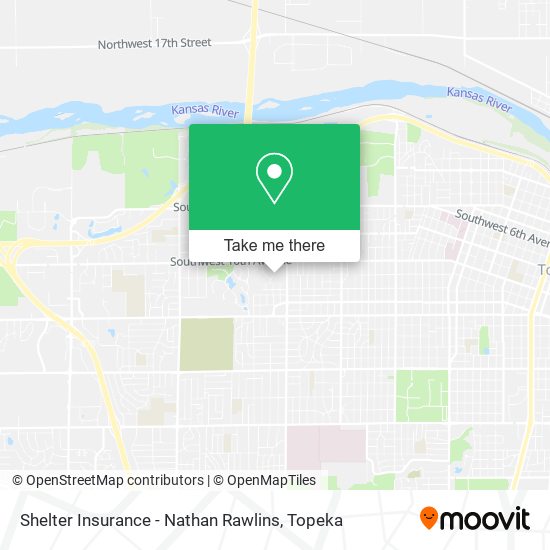 Mapa de Shelter Insurance - Nathan Rawlins