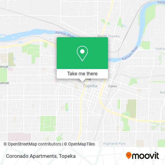 Coronado Apartments map