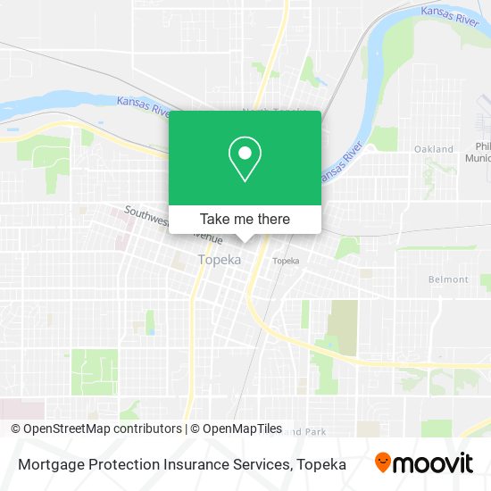 Mortgage Protection Insurance Services map