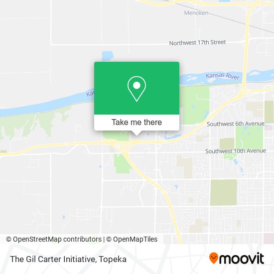The Gil Carter Initiative map