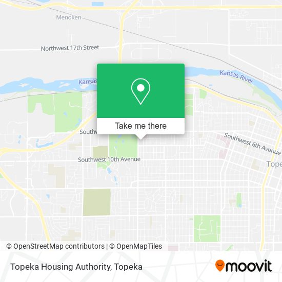 Mapa de Topeka Housing Authority