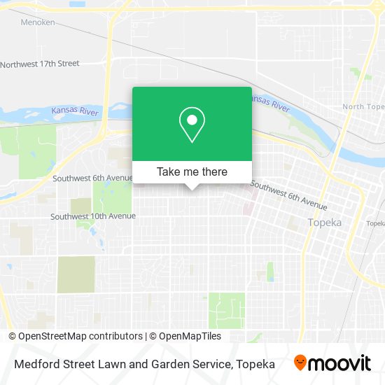 Medford Street Lawn and Garden Service map