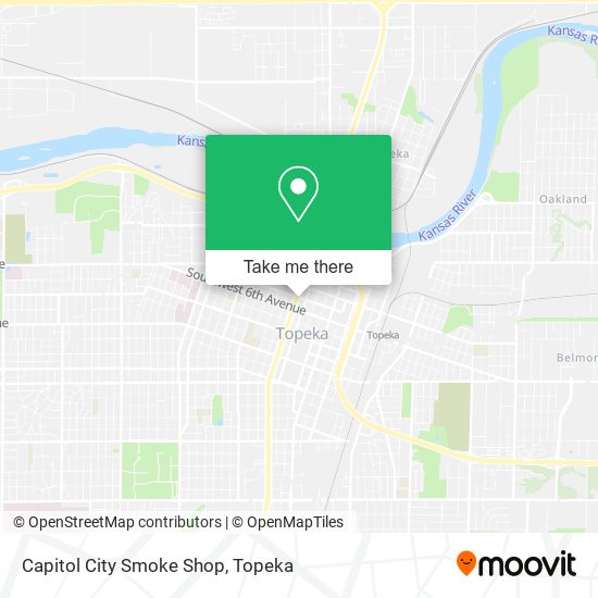 Capitol City Smoke Shop map