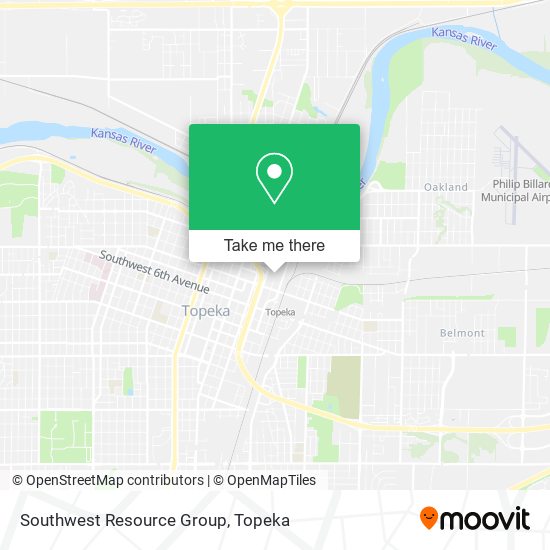 Southwest Resource Group map