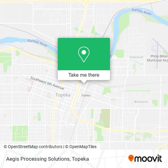 Aegis Processing Solutions map