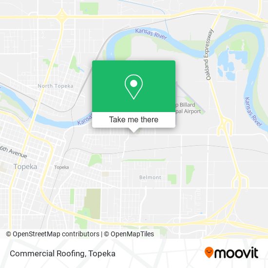 Commercial Roofing map
