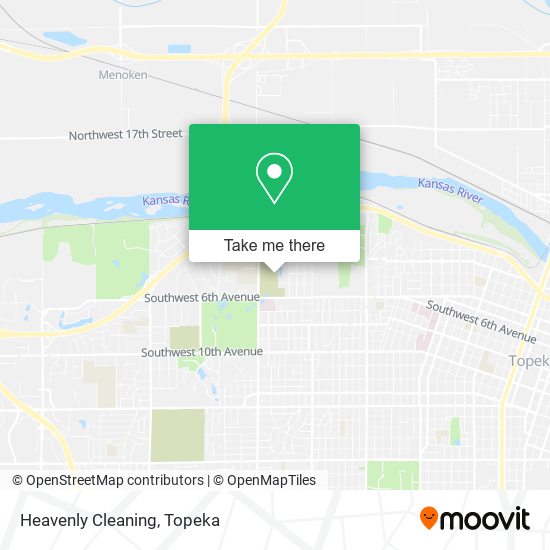 Heavenly Cleaning map