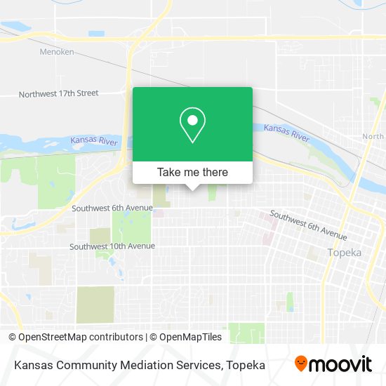 Mapa de Kansas Community Mediation Services
