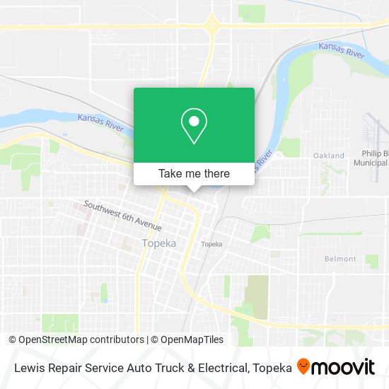 Lewis Repair Service Auto Truck & Electrical map