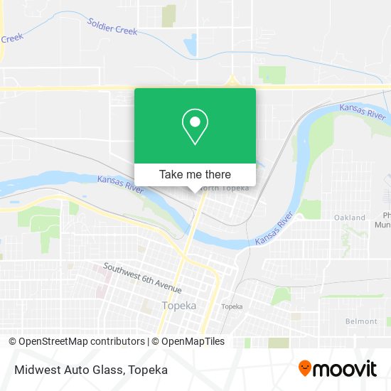 Midwest Auto Glass map