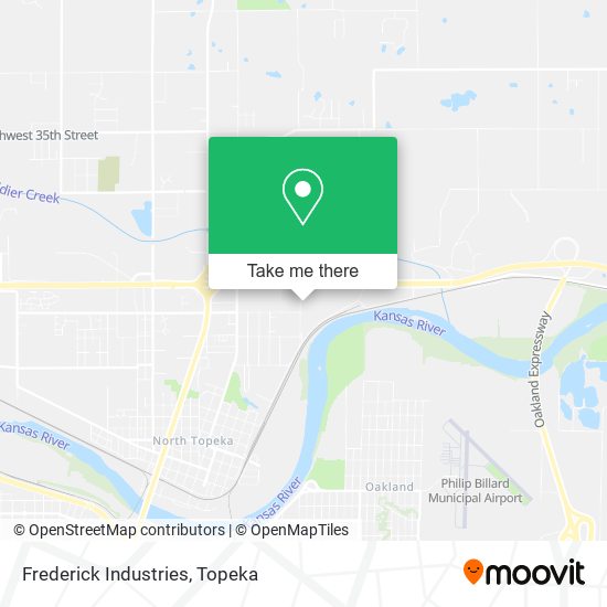 Frederick Industries map
