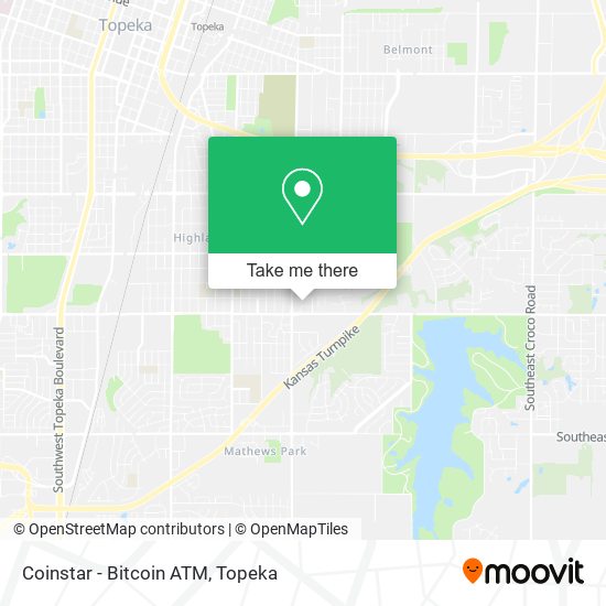 Coinstar - Bitcoin ATM map