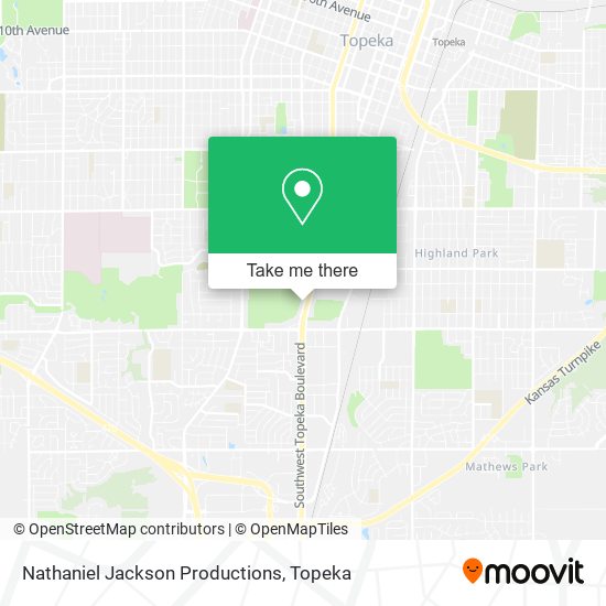 Nathaniel Jackson Productions map