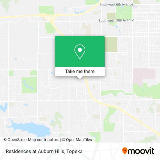 Residences at Auburn Hills map
