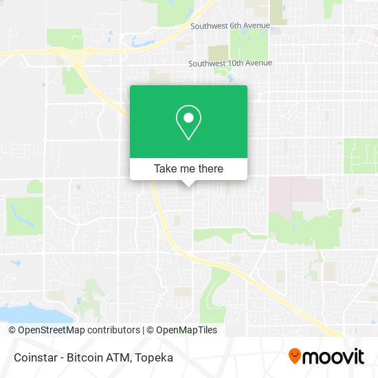 Mapa de Coinstar - Bitcoin ATM