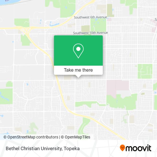 Bethel Christian University map