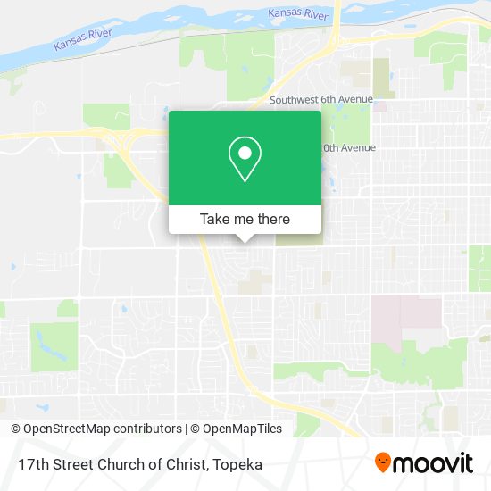 Mapa de 17th Street Church of Christ