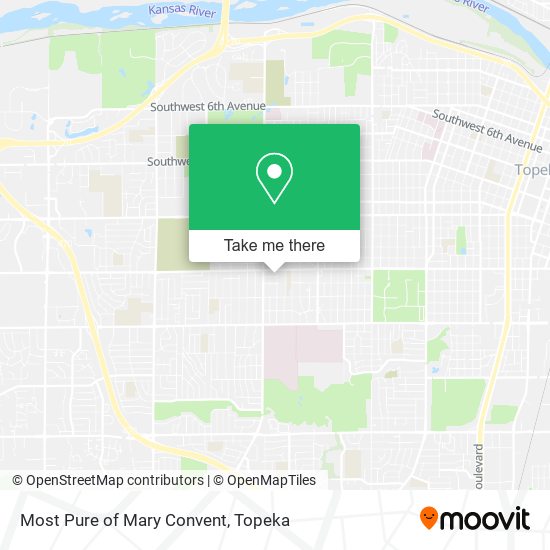 Most Pure of Mary Convent map