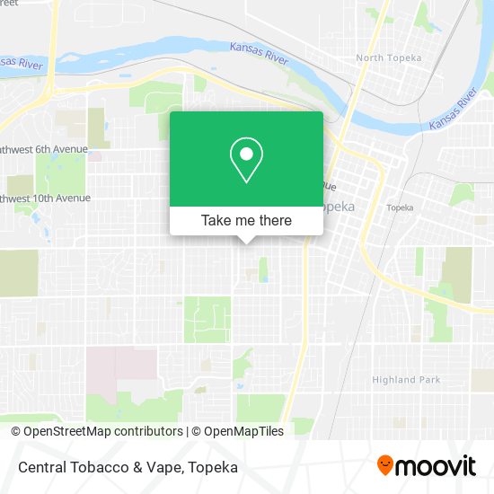 Mapa de Central Tobacco & Vape