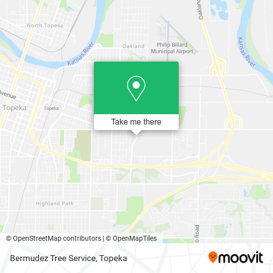 Mapa de Bermudez Tree Service