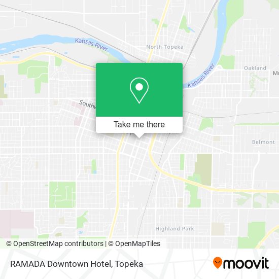 Mapa de RAMADA Downtown Hotel