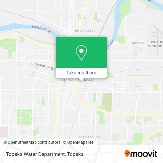 Mapa de Topeka Water Department