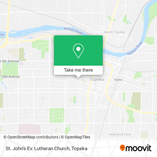 St. John's Ev. Lutheran Church map