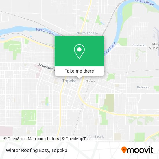 Winter Roofing Easy map