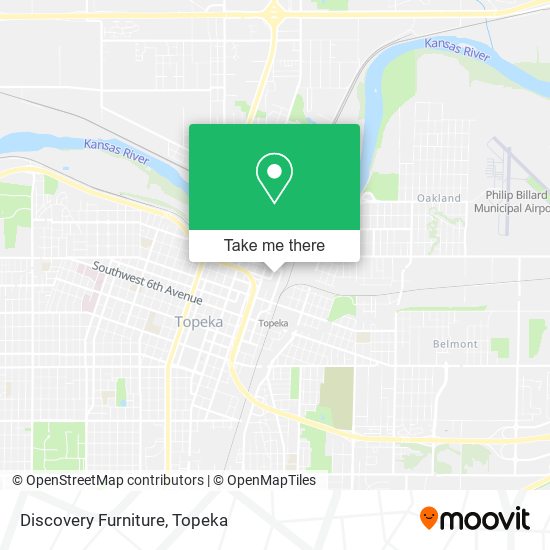 Mapa de Discovery Furniture