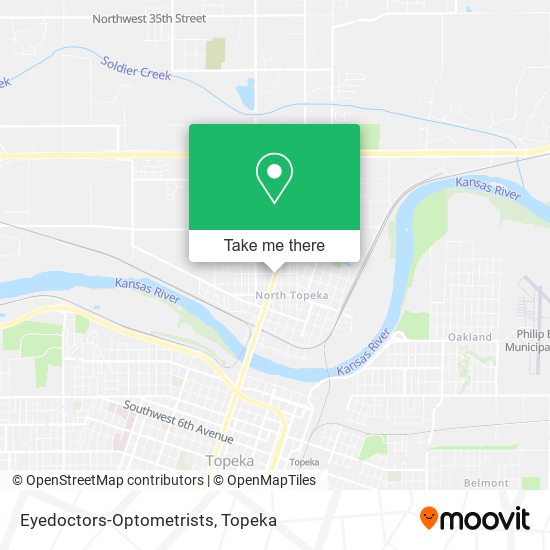 Eyedoctors-Optometrists map