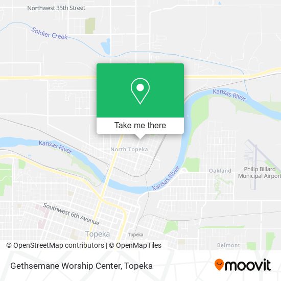 Gethsemane Worship Center map